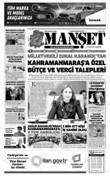 KAHRAMANMARAŞ MANŞET