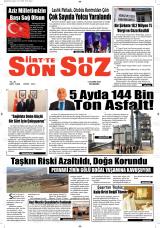 SİİRT’TE SON SÖZ