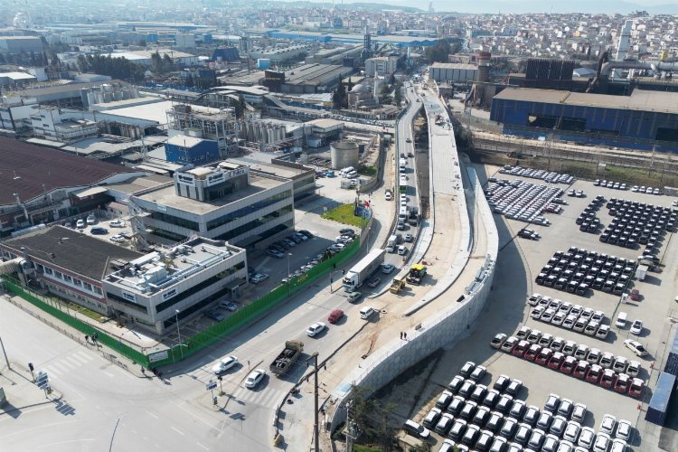 Darıca’daki köprü inşaatında sona doğru