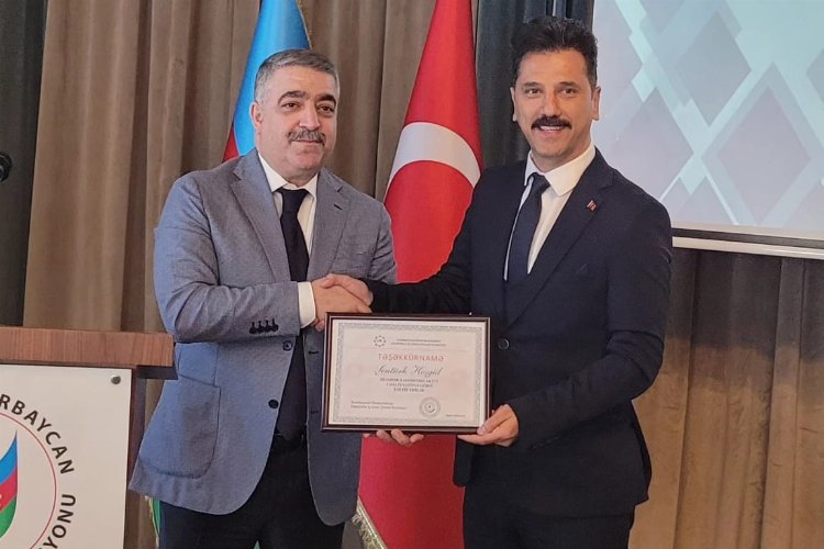 Azerbaycan Cumhuriyeti Diaspora Bakanlığı’ndan Başkan Hoşgül’e teşekkür
