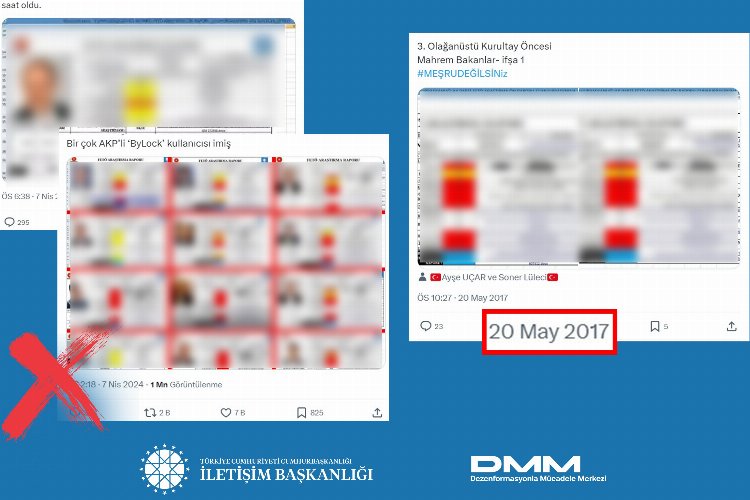 ‘ByLock kullananlar ifşa oldu’ iddiaları dezenformasyon!